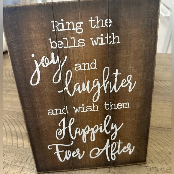 Farmhouse 12” wooden picture - Picture 2 of 8